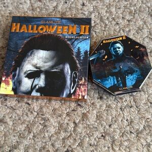 Glamlite Halloween II Highlighter Palette - Silver and Black